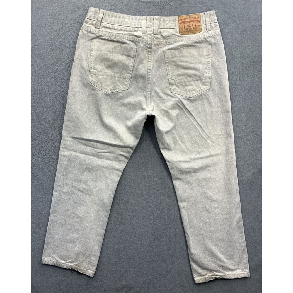 Switch Remarkable Premium Denim Jeans Men's Size 38X32 Light Gray Dadcore